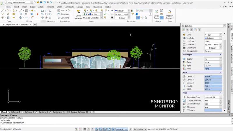 8 Best AutoCAD Alternatives For CAD Design In 2024   Draftsight Interface 