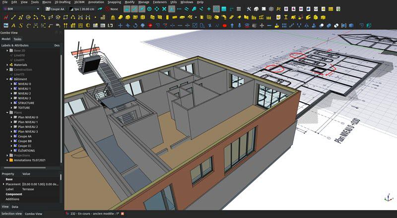 FreeCAD Free Building Design Software