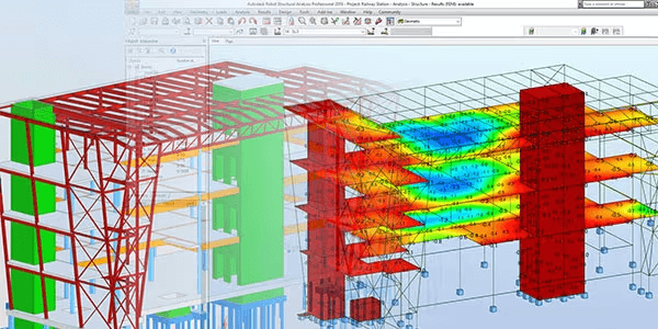 Structural Engineering Design on AutoCAD