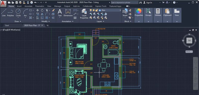 AutoCAD Home Design Software