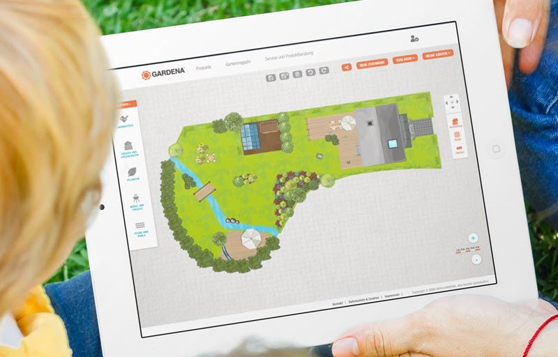 GARGENA myGarden Landscape Design Software Free Online