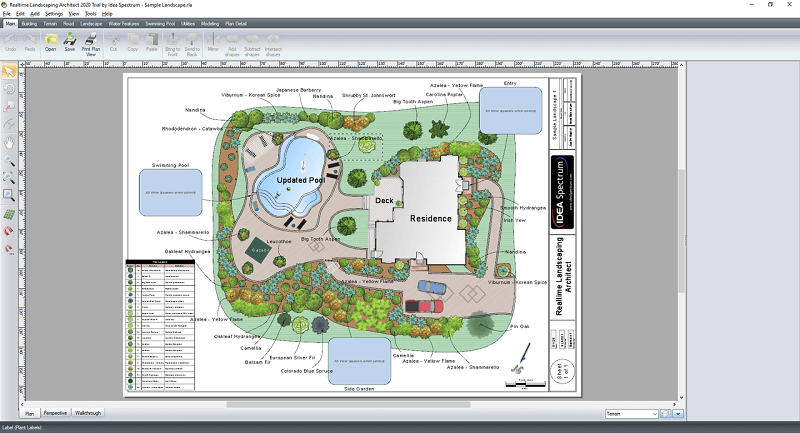 Landscape design hot sale software