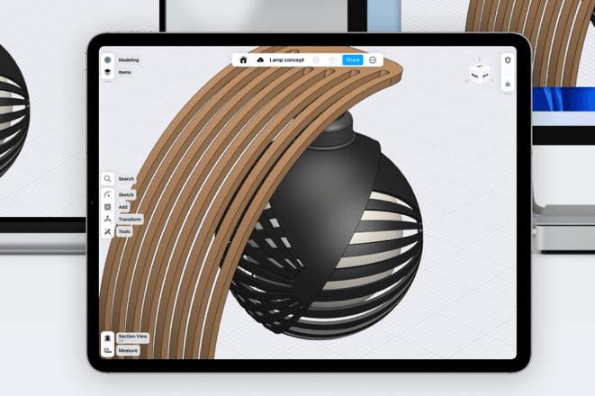 Shapr3D CAD for iPad