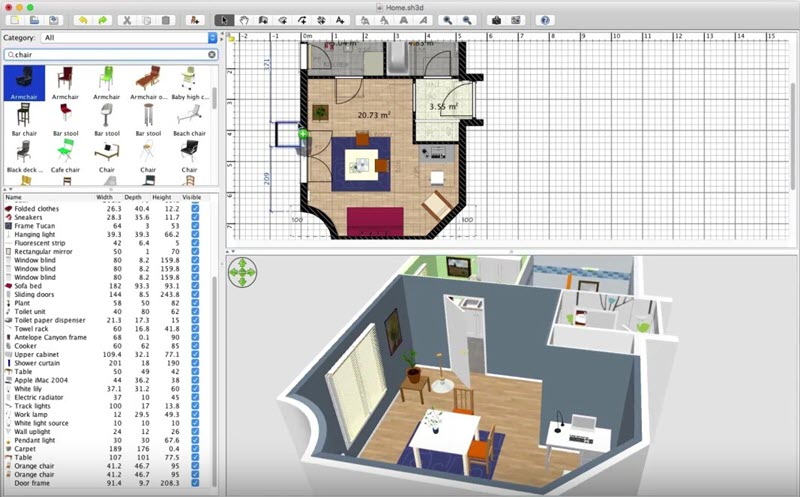 Sweet Home 3D Home Interior Design Software