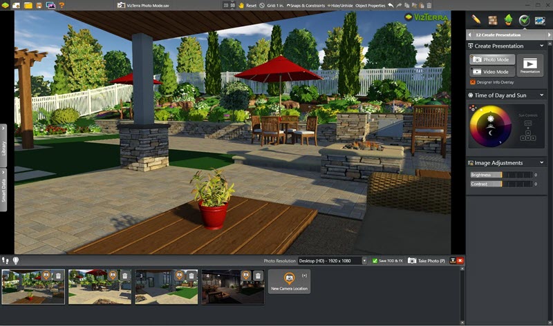 VizTerra Professional Landscape Design Software