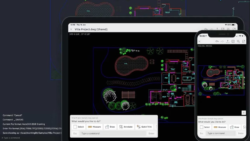 AutoCAD Apps on Mobile Devices