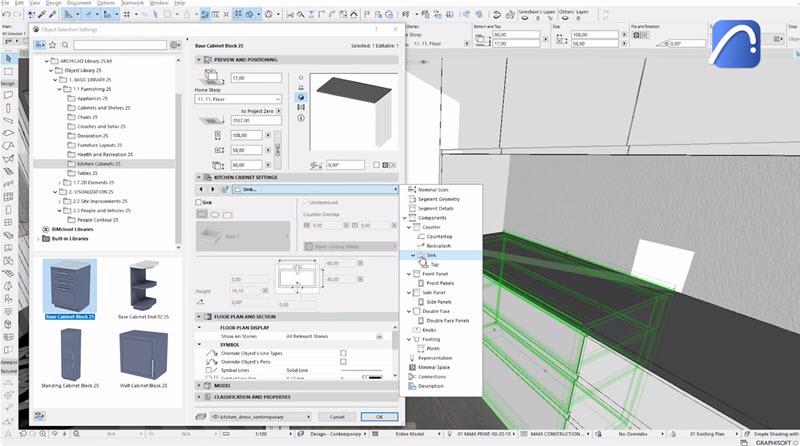 Archicad Kitchen Design Software