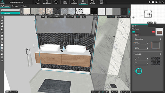 Cedreo with Design Bathroom
