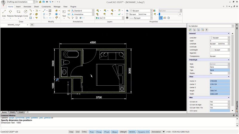 CorelCAD Room Design Software