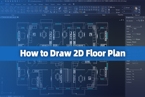 How to Draw 2D Floor Plan