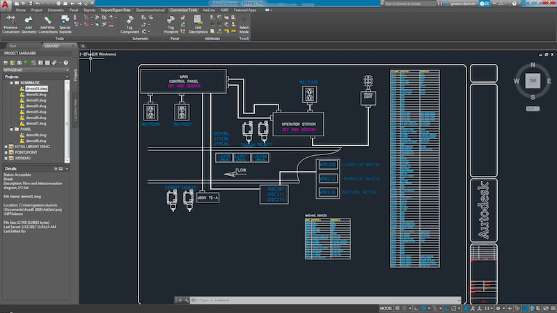 AutoCAD with Electrical Design
