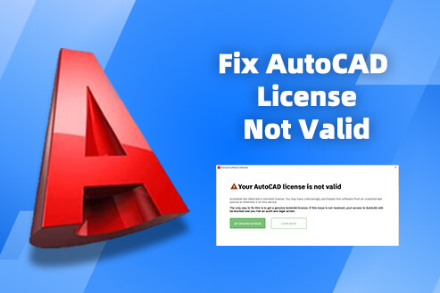 Fix AutoCAD License Not Valid