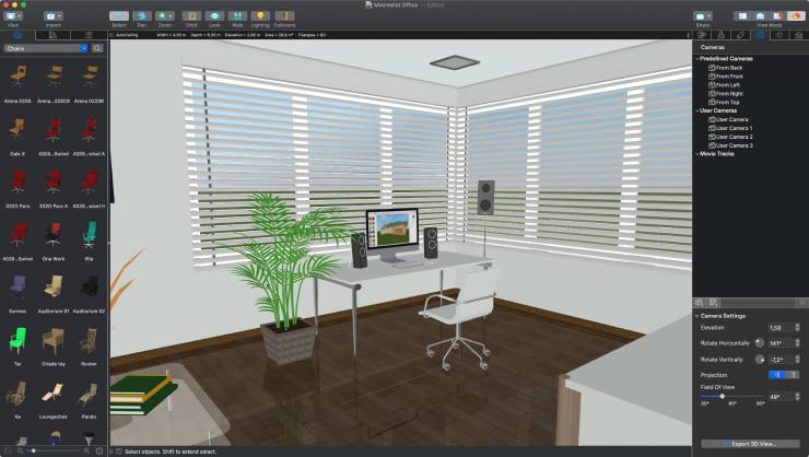 Live Home 3D Office Design Software