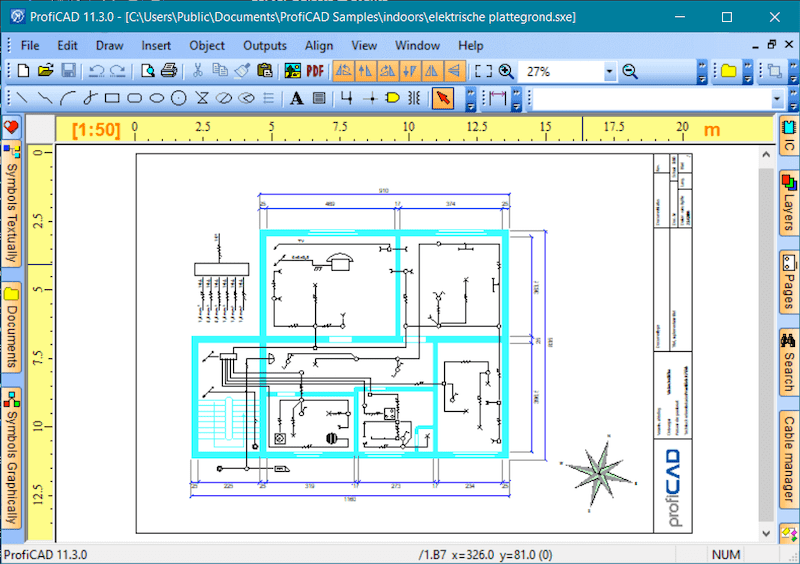 ProfiCAD with Electrical Design