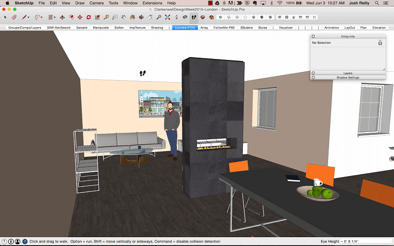 SketchUp 3D Office Design Software