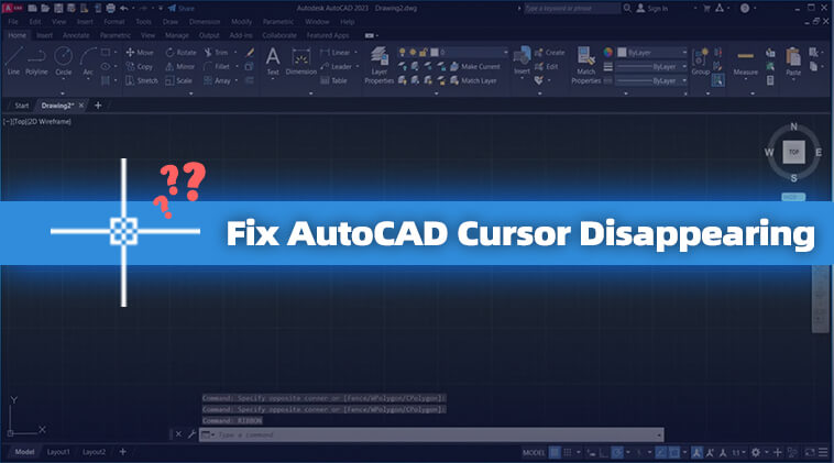 Fix AutoCAD Cursor Disappearing