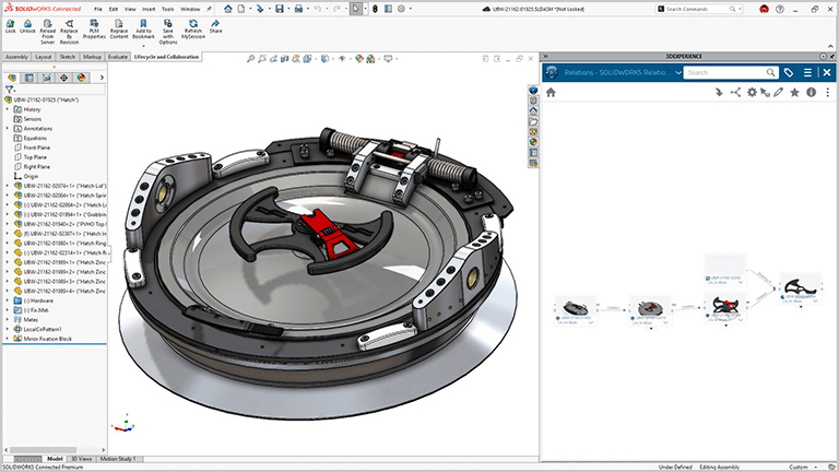SolidWorks Interface