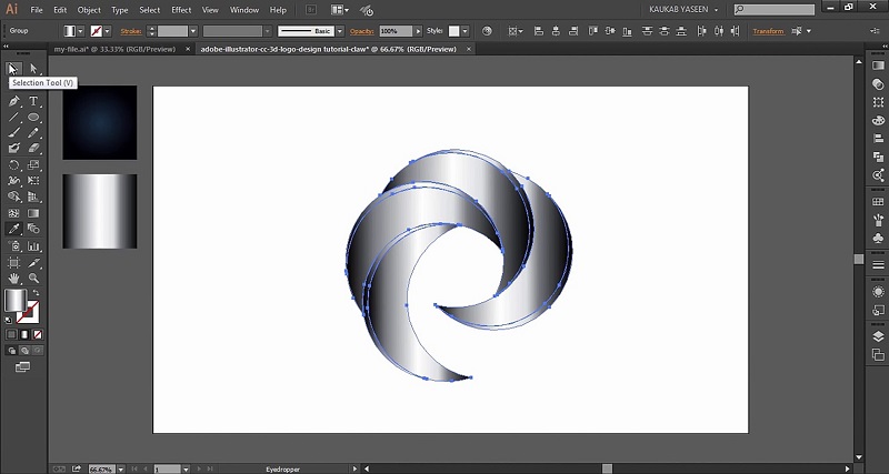 Make a 3D Logo with Adobe Illustrator