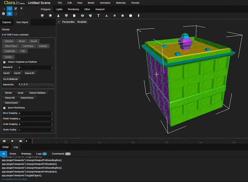 Claraio 3D Modeling App