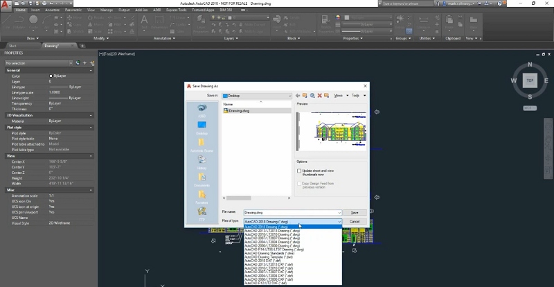 Convert DWG to Lower Version on AutoCAD
