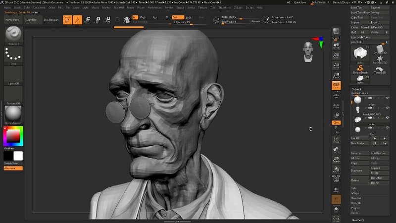 zbrush-with-3d-character-model