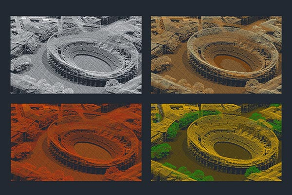 New visual styles in Point Cloud