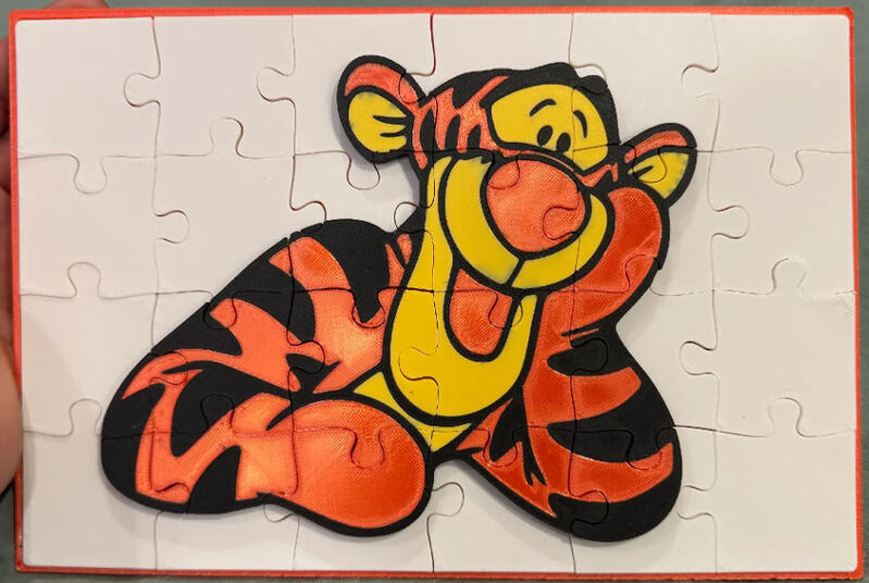 Cute Tigger Puzzle