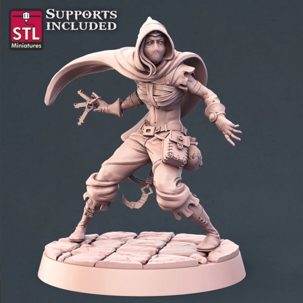 DnD Minis Human Thief