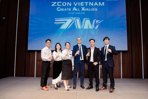 ZCON Vietnam 2024 ZWSOFT Team Representatives