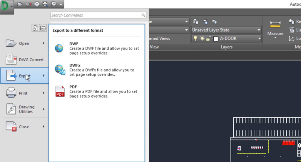 Convert DWG to PDF with DWG TrueView