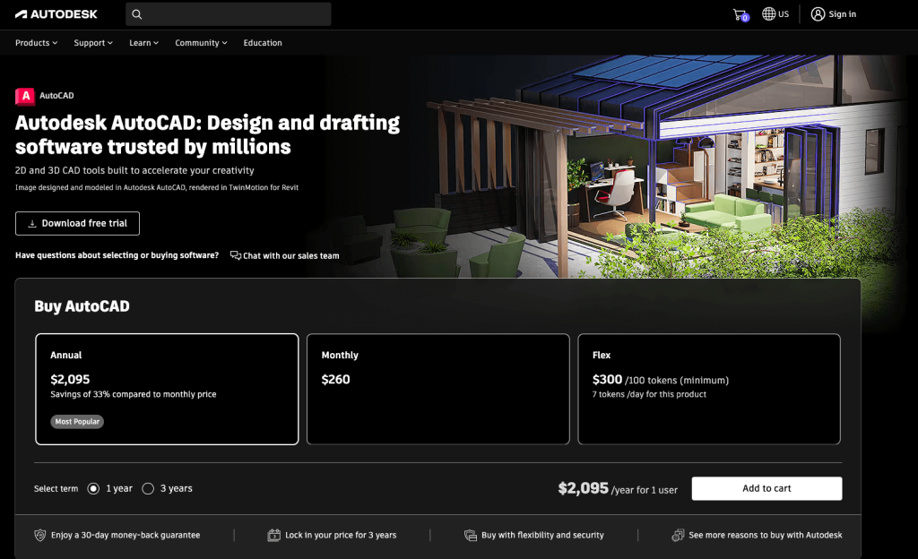 AutoCAD Pricing in 2025