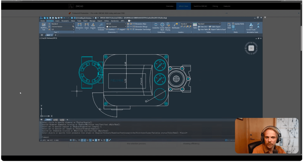 ZWCAD 2026 Smart Dimension